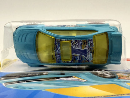 '08 FORD FOCUS HW ART CARS Hot Wheels 2023 Turkusowy 1:64 – zdjęcie 6
