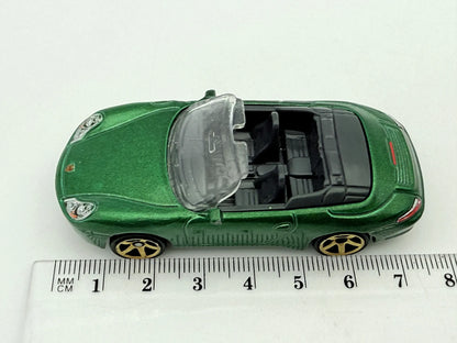 Porsche 911 Carrera Cabrio, Matchbox 1998-'19, Die cast MB423, Zielony 1:64 – zdjęcie 6