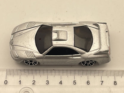 SPORTOWY SAMOCHÓD, MotorMax, Die cast 61436, Srebrny, 1:64, Resoraki – zdjęcie 6