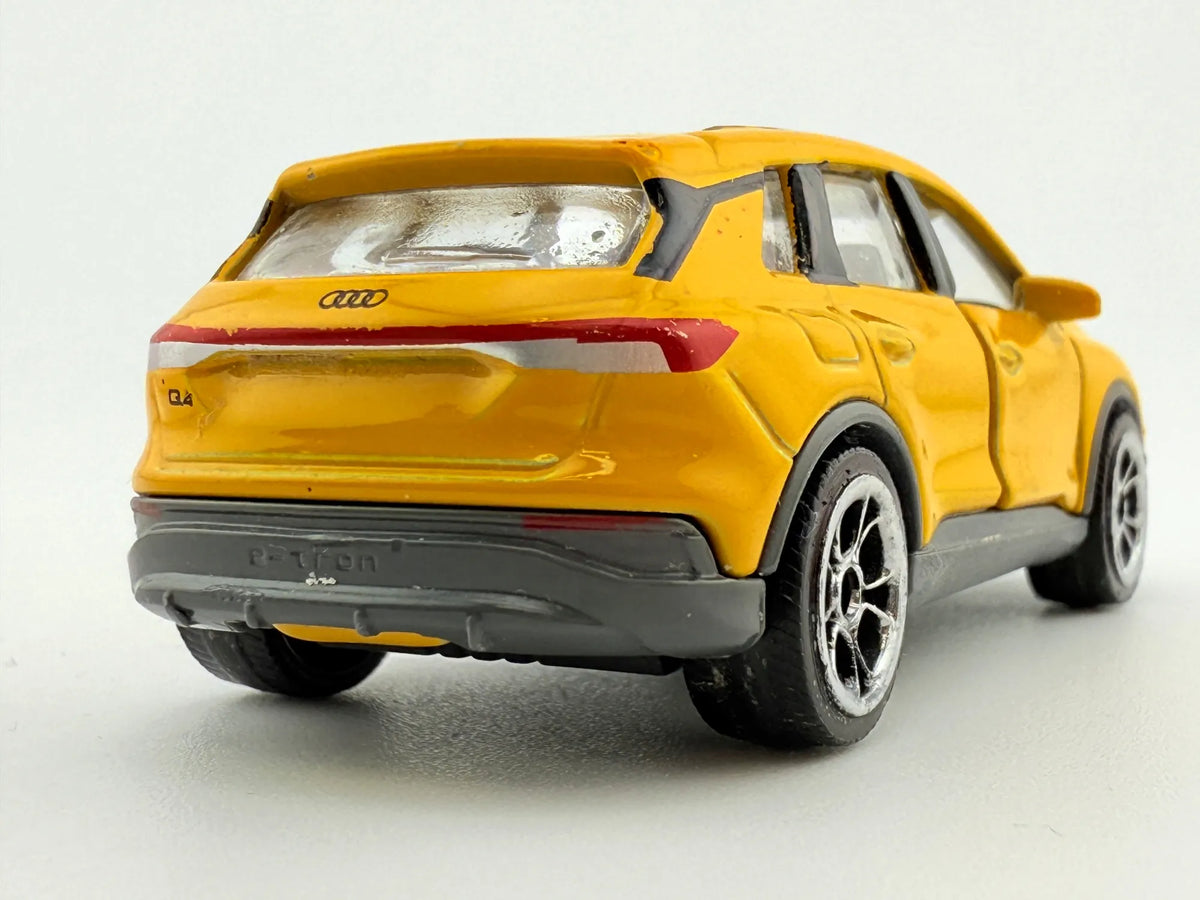 Audi Q4 E-Tron Majorette Żółty 1:62 – zdjęcie 6