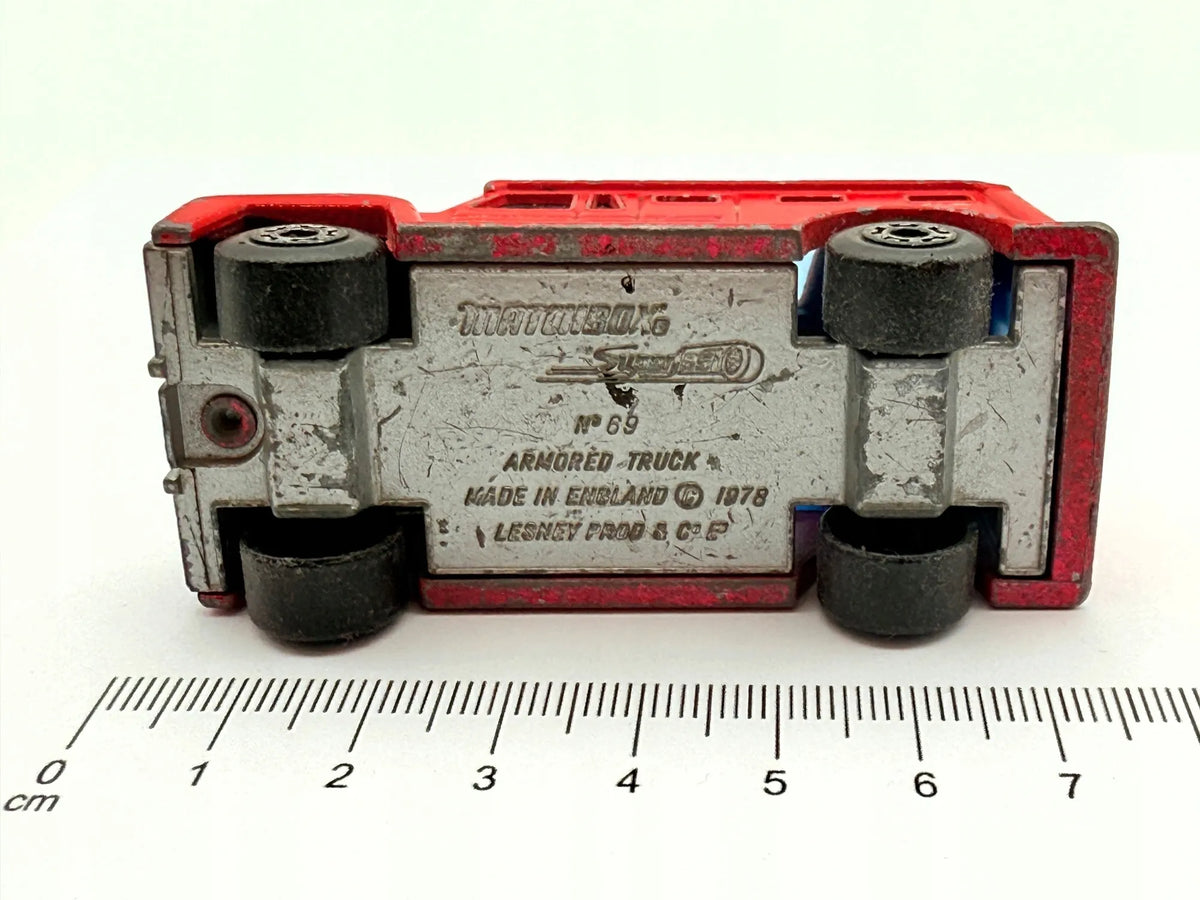ARMORED TRUCK Matchbox Made in England 1:64 – zdjęcie 6