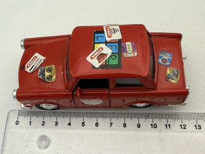 Trabant 601 Schuco '90 Czerwony 1:30 – zdjęcie 6