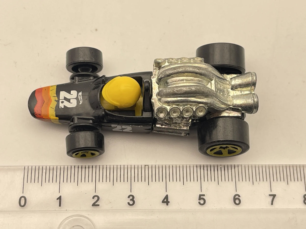 HEAD STARTER 22, Hot Wheels 2016, Die cast DTX05, Czarny, 1:64, Resoraki – zdjęcie 6