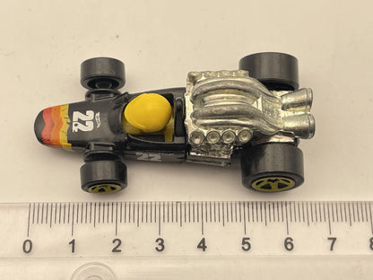 HEAD STARTER 22, Hot Wheels 2016, Die cast DTX05, Czarny, 1:64, Resoraki – zdjęcie 6