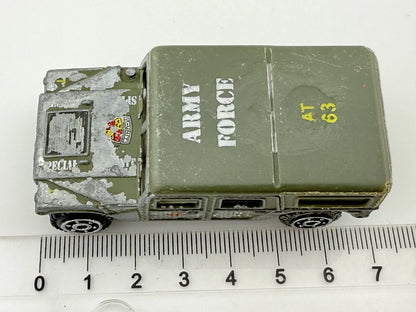 HUMMER H1, Arymy Force, Vintage Model Die cast, Zielony, 1:64, Resoraki – zdjęcie 6