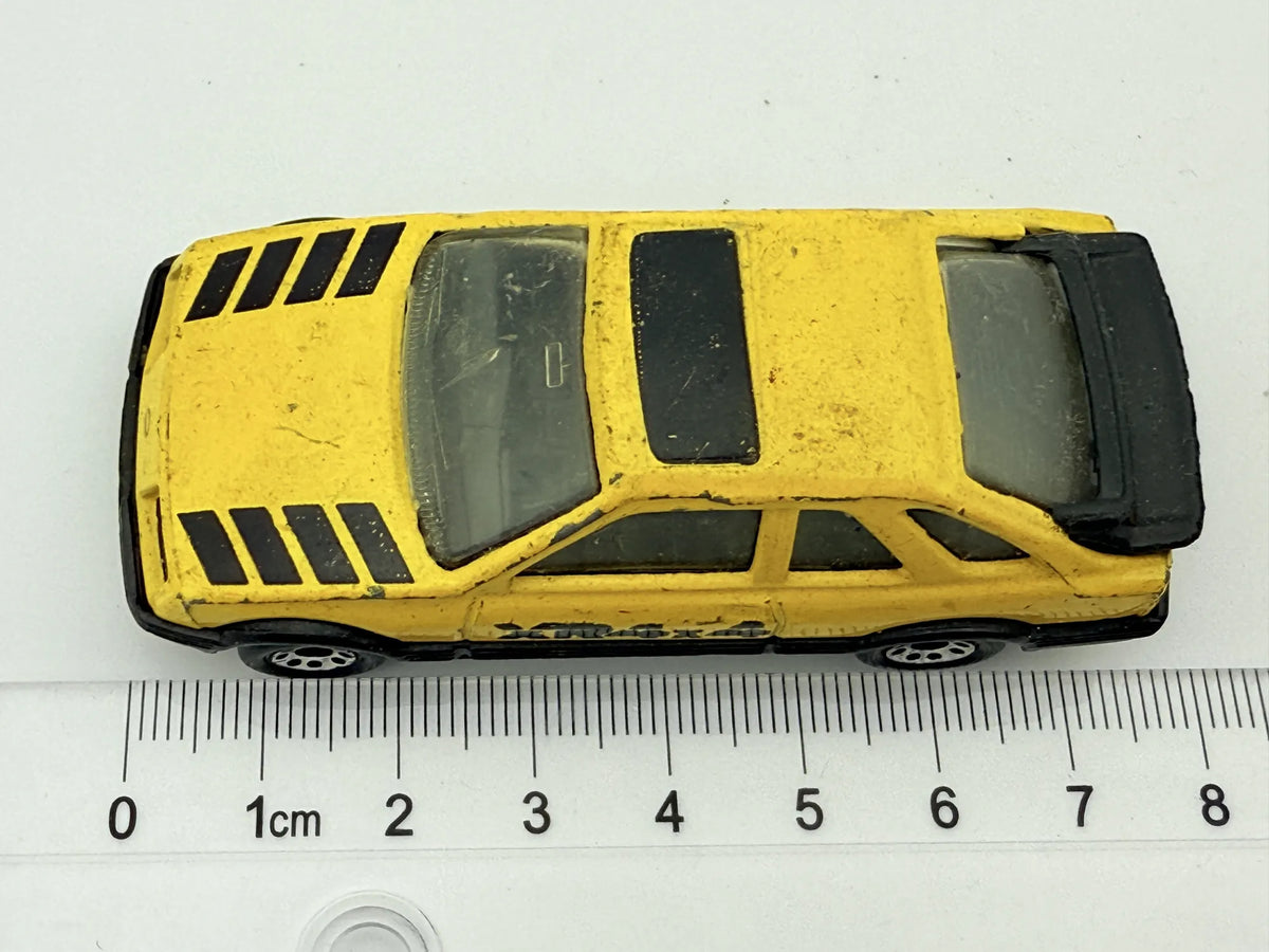 SIERRA XR4 Matchbox 1983 Żółty 1:58 Made in Macau 2xMetal – zdjęcie 6