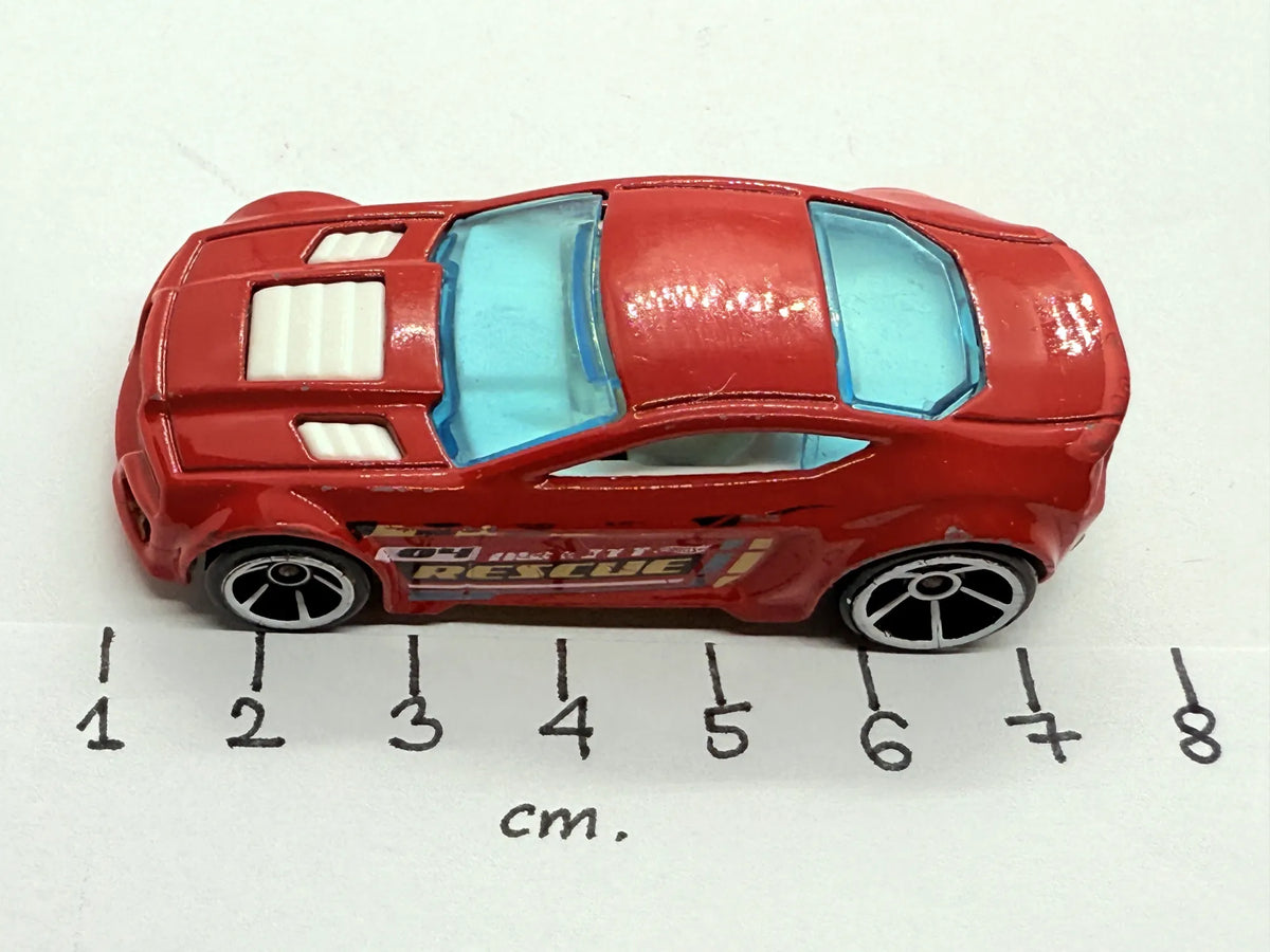 Amerykański Muscle Car Koncept Hot Wheels Czerwony 1:64 – zdjęcie 6