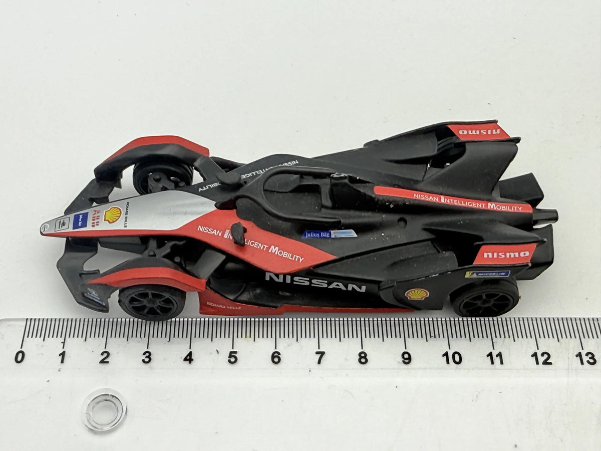 NISSAN FORMULA E GEN 2 CAR, Shell, Brandbase, Die cast FCB1520, Czarny 1:32 – zdjęcie 6