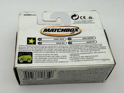 POLICE BUS Mainline Policja Matchbox 2001 Zielony 1:64 – zdjęcie 6