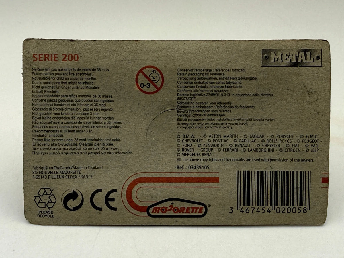 PORSCHE CAYMAN Serie 200 Majorette '90 Żółty 1:64 – zdjęcie 6