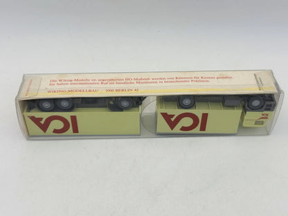 Ciężarówka Koffer Fernlastzug DAF Wiking Żółty 1:87 Made in W. Germany ICA – zdjęcie 6