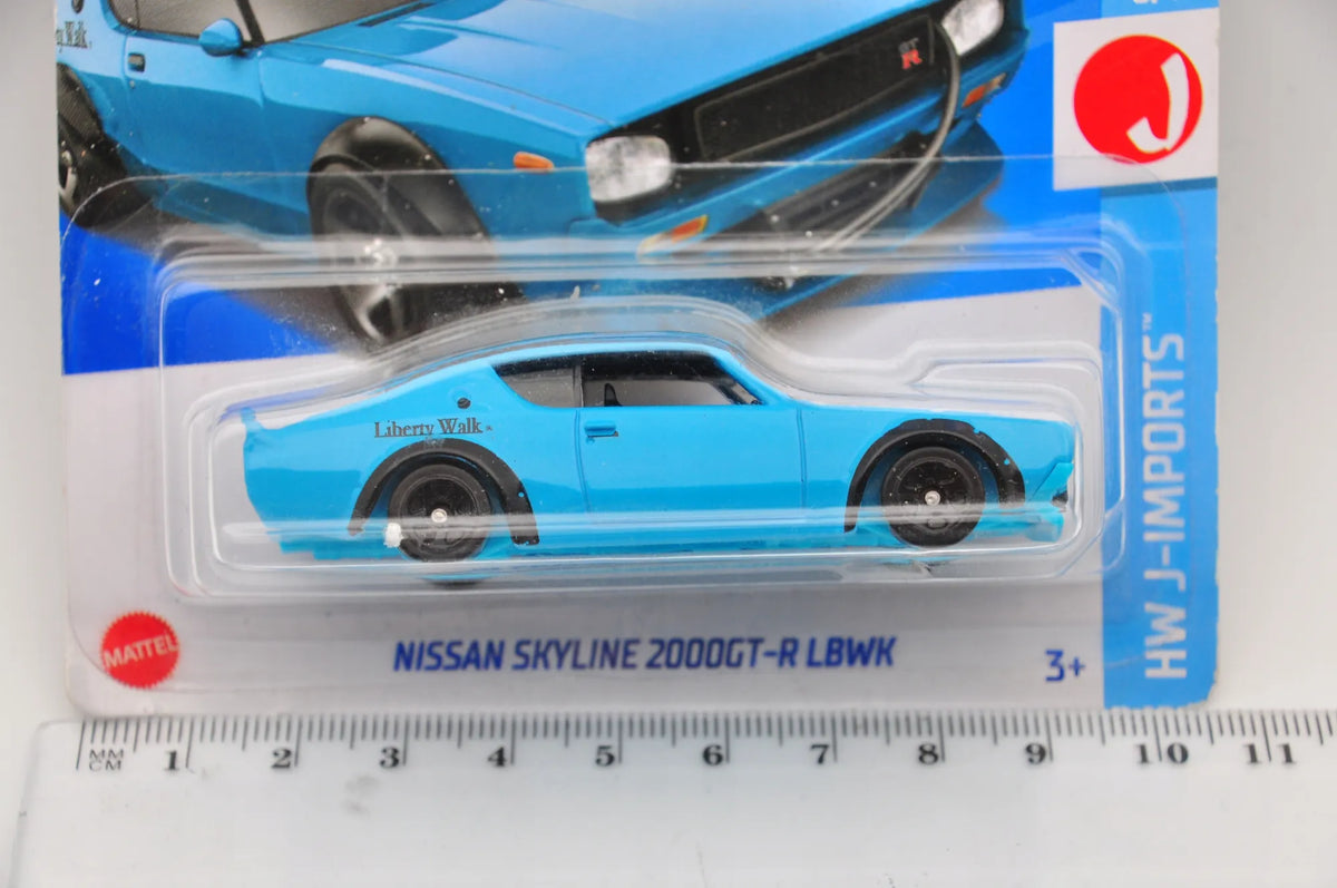 Nissan HW J-IMPORTS Hot Wheels 2022 Błękitny 1:64 – zdjęcie 6