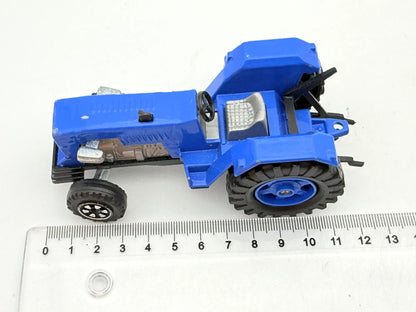 TRAKTOR, Majorette, Made in France, Die cast 305, Niebieski, 1:36, Resoraki – zdjęcie 6