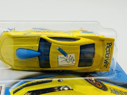 '10 Pro Stock Camaro Hot Wheels 2021 1:64 PICTIONARY Żółty – zdjęcie 6