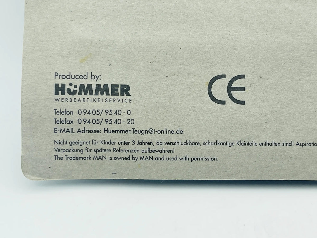 MAN Hümmer 1:87 Ciężarówka Promocyjna Neuselters Blister Niebieski – zdjęcie 6
