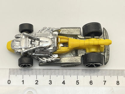 DRAGGIN' TAIL, Hot Wheels, Resoraki, Die cast C41, Żółty, 1:64 – zdjęcie 6