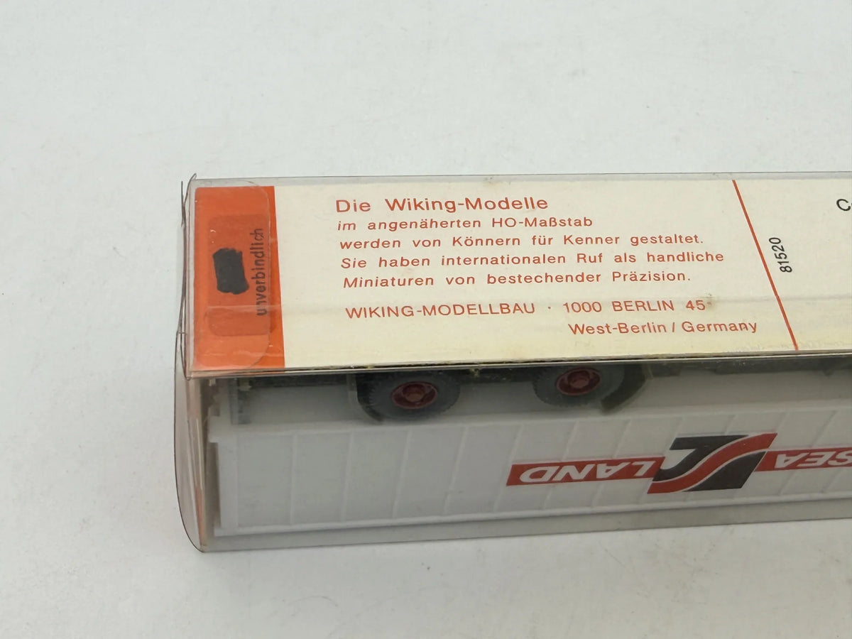 Ciężarówka Container Sattelzug / Sea Land Wiking 1:87 Made in West Germany – zdjęcie 6