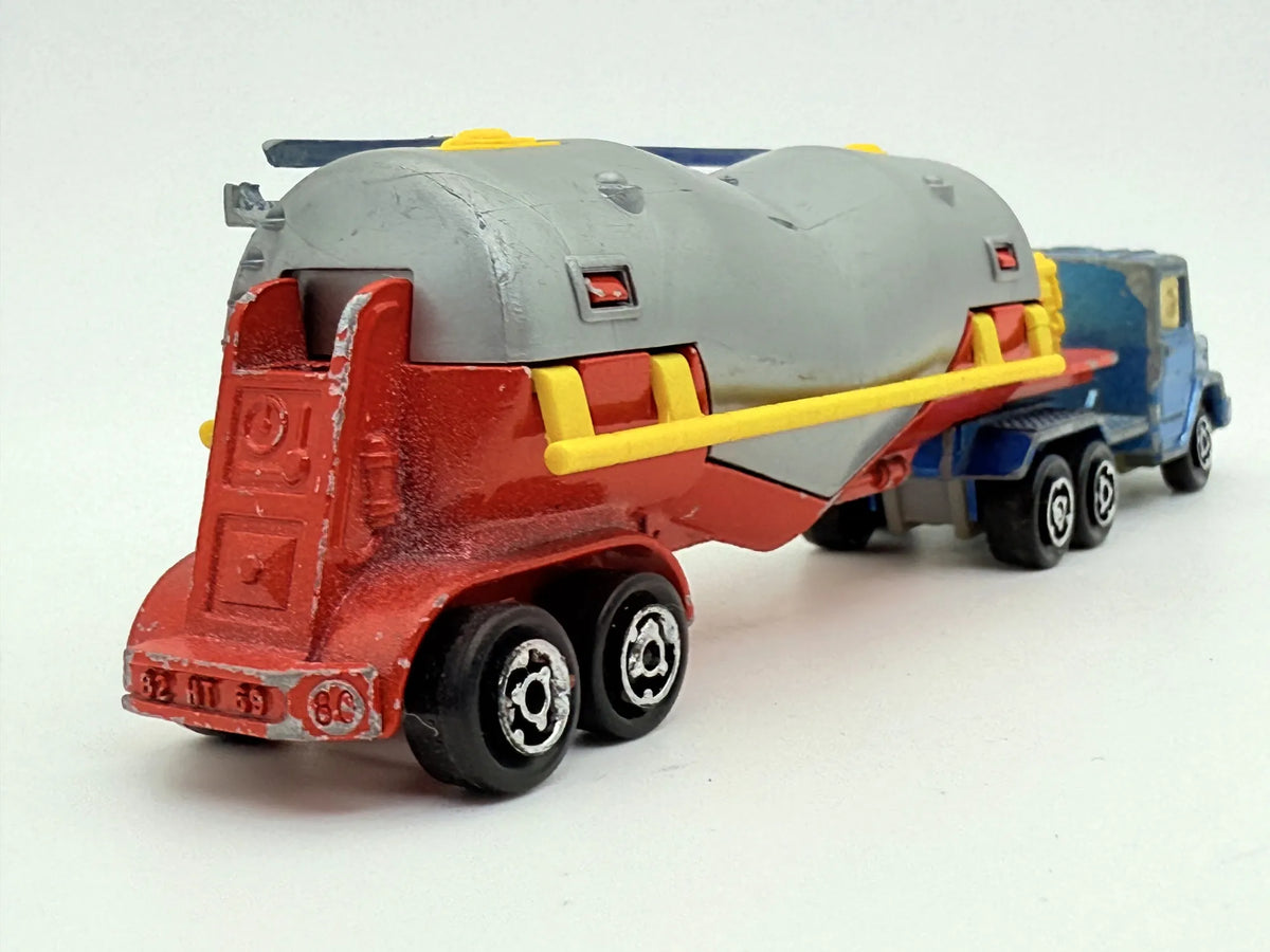 Magirus Majorette Niebieski, 1:100 Made in Francja – zdjęcie 6