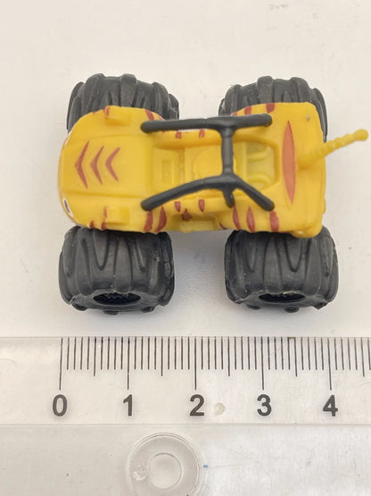 MONSTER TRUCK, Viacom 2018, Die cast 02, Żółty, 1:72, Resoraki – zdjęcie 6