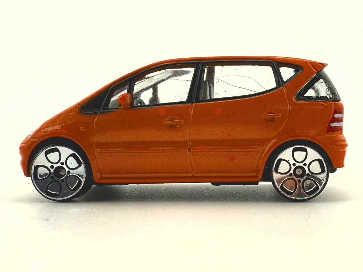 MERCEDES-BENZ A-CLASS, Realtoy, Resoraki, Die cast 110216, Pomarańczowy – zdjęcie 6