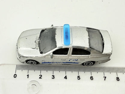 Jak BMW Serii 3 Policja 112, Unbranded, Die cast, Srebrny, 1:64, Resoraki – zdjęcie 6