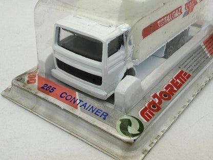 Ciężarówka CONTAINER Majorette '90 Biały 1:64 Made in France Total Gaz – zdjęcie 6