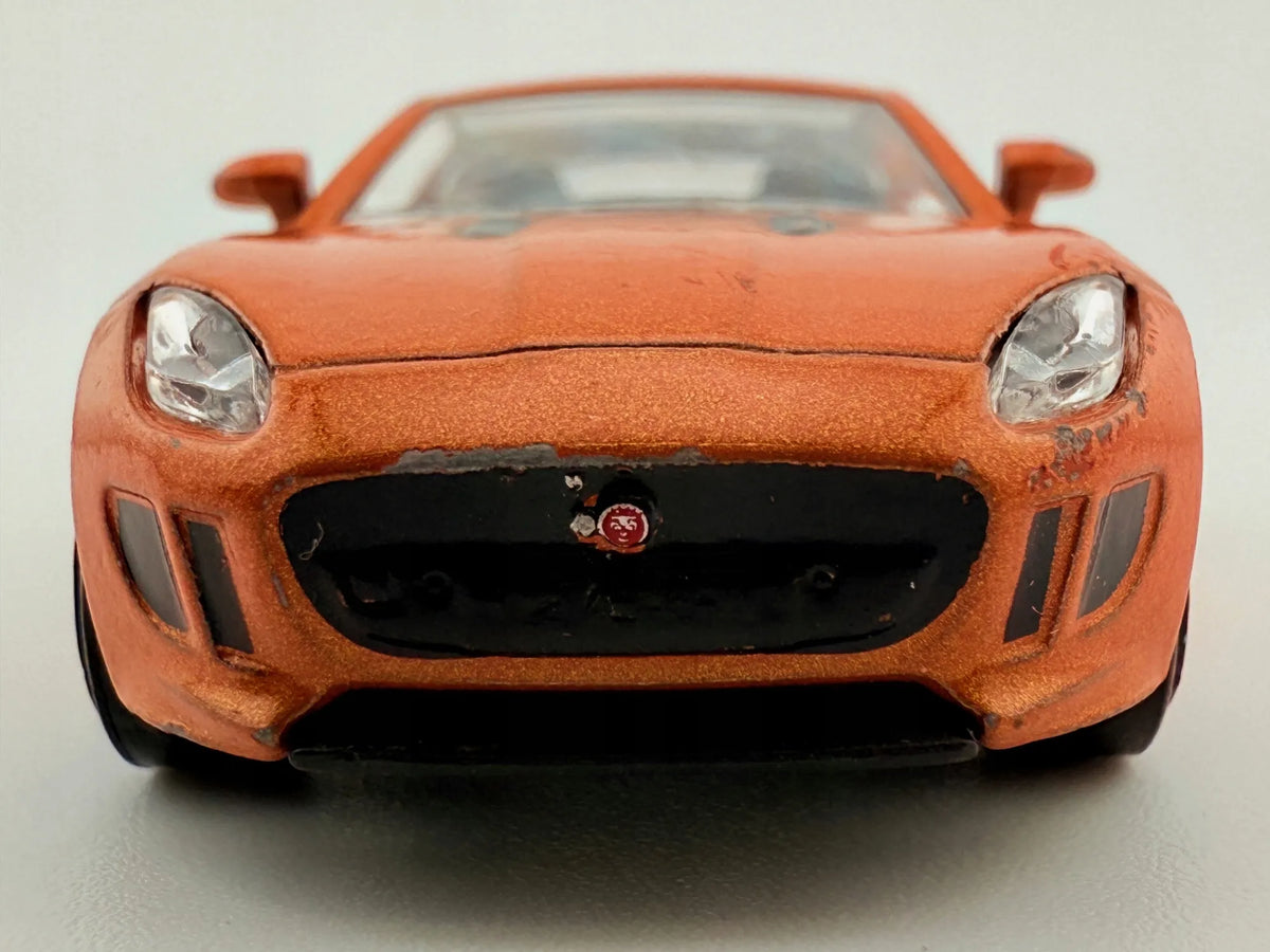 Jaguar F-Type Majorette Pomarańczowy 1:59 – zdjęcie 6