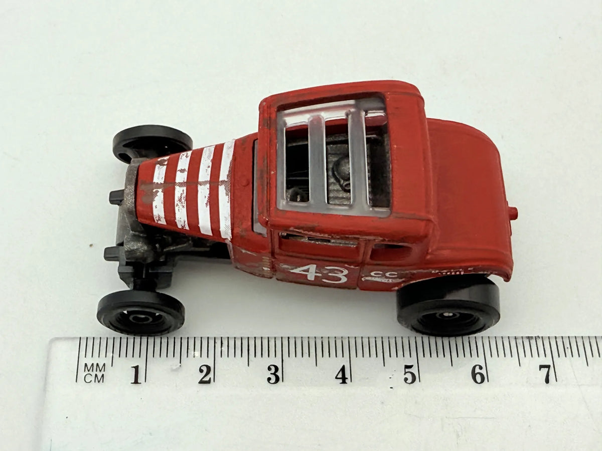 Ford Model A Custom '31, Hot Wheels 2025, die cast resoraki, bordowy, 1:64 – zdjęcie 6