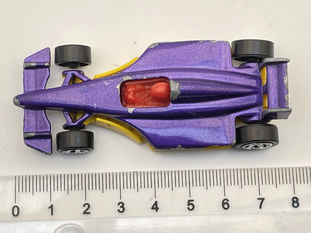 FORMUŁA 1, Hot Wheels, Die cast D47, Fioletowy, 1:64, Resoraki – zdjęcie 6