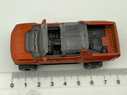 GMC HUMMER EV, Hot Wheels 2021, Die cast HCT03, Pomarańczowy 1:64, Resoraki – zdjęcie 6
