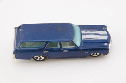 70 Chevelle Ss Wagon Hot Wheels Niebieski 1:64 – zdjęcie 6