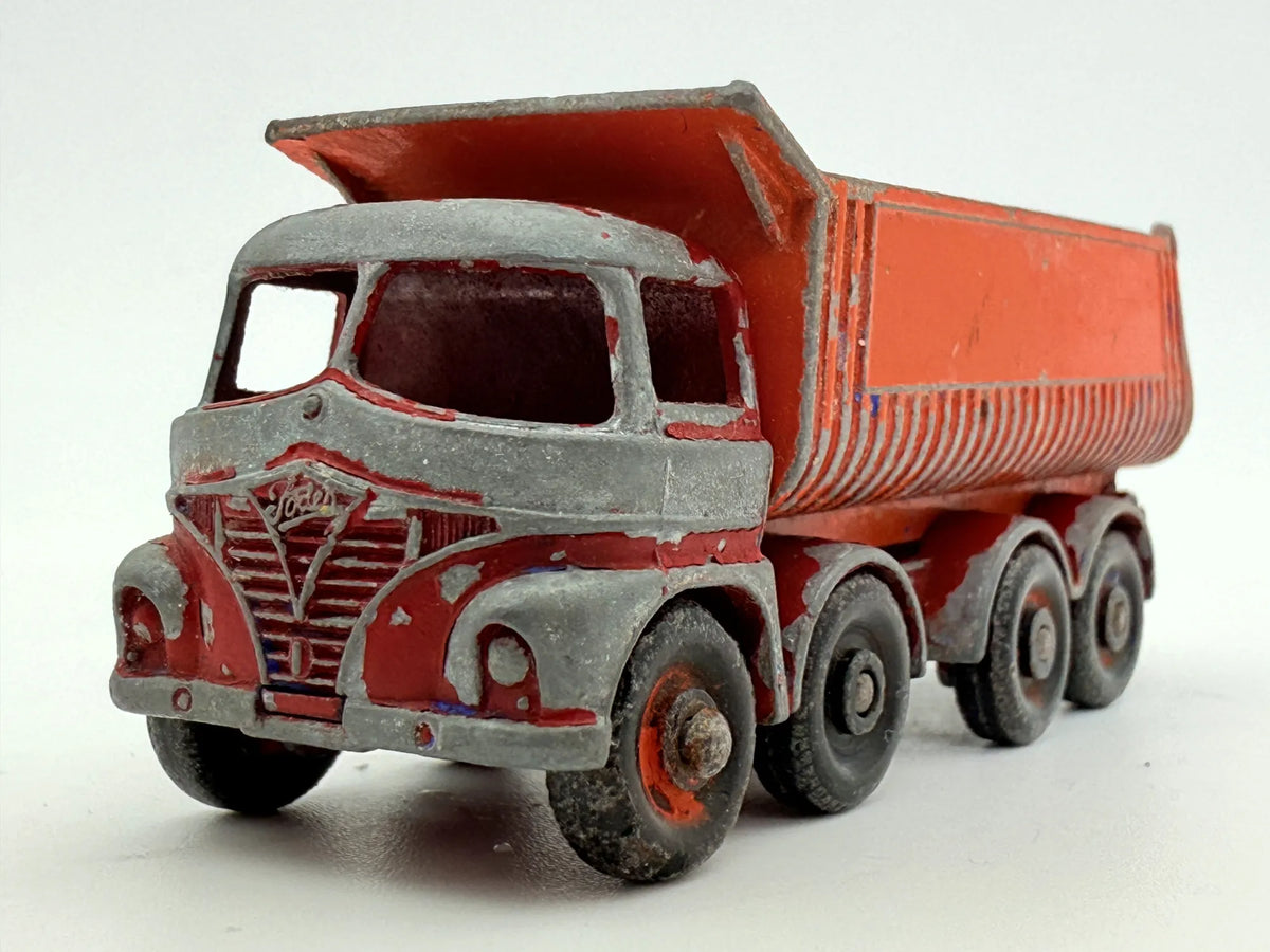 Hoveringham Tipper Lesney Pomarańczowo-Czerwony 1:64 Made in Anglia – zdjęcie 6