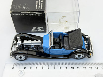 1927 BUGATTI ROYALE 41-1927 RIO Niebieski 1:43 Made in Italy – zdjęcie 6