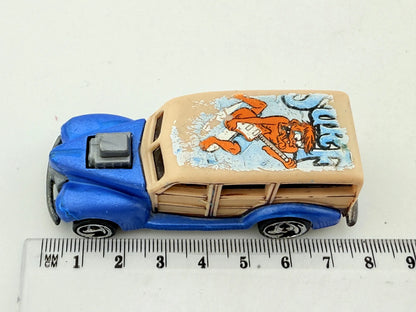 Wagon Hot Wheels Niebieska 1:64 – zdjęcie 6