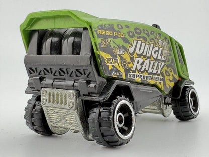 AERO POD, Jungle Rally, Hot Wheels 2014, Die cast LCB00060, Zielony, 1:64 – zdjęcie 6