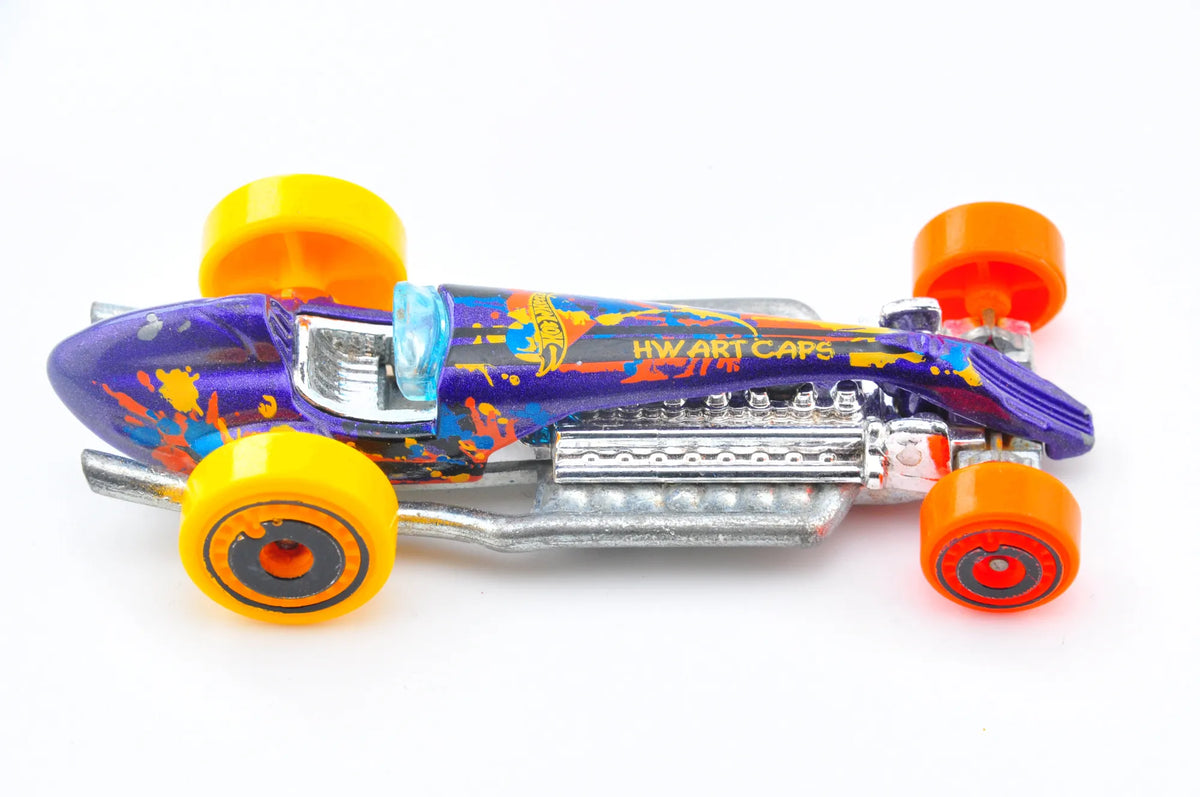 Rocket Oil Special, Hot Wheels 2020, Die cast GRY37, Resoraki, Fiolet, 1:64 – zdjęcie 6