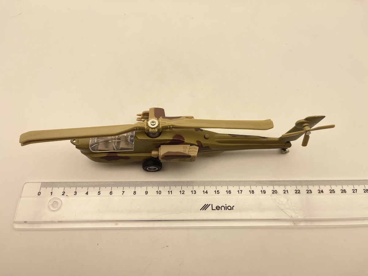HELIKOPTER BOJOWY, Die cast, Beżowy, 1:48, Resoraki – zdjęcie 6