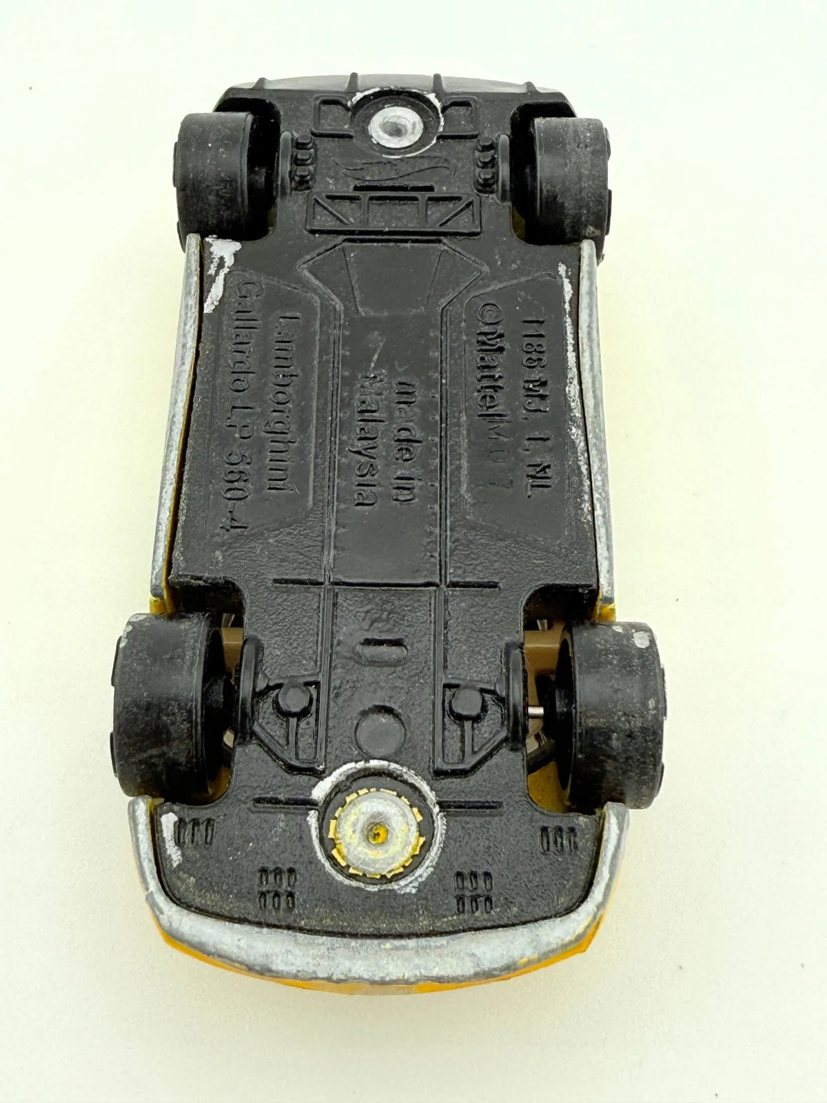 Lamborghini Gallardo Lp 560-4 Hot Wheels 2007 Żółty 1:64 – zdjęcie 6