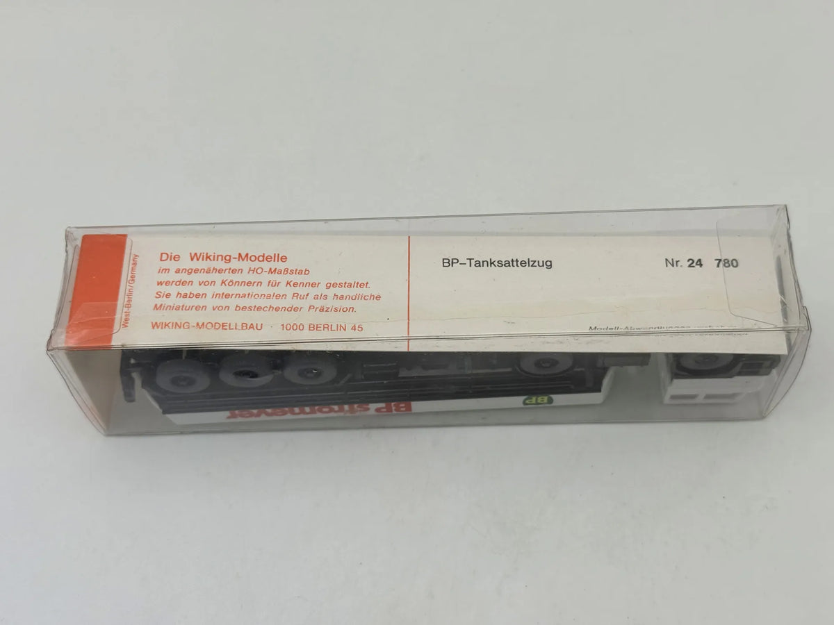 Bp-Tanksattelzug Wiking Biały 1:87 Made in Berlin West Germany – zdjęcie 6