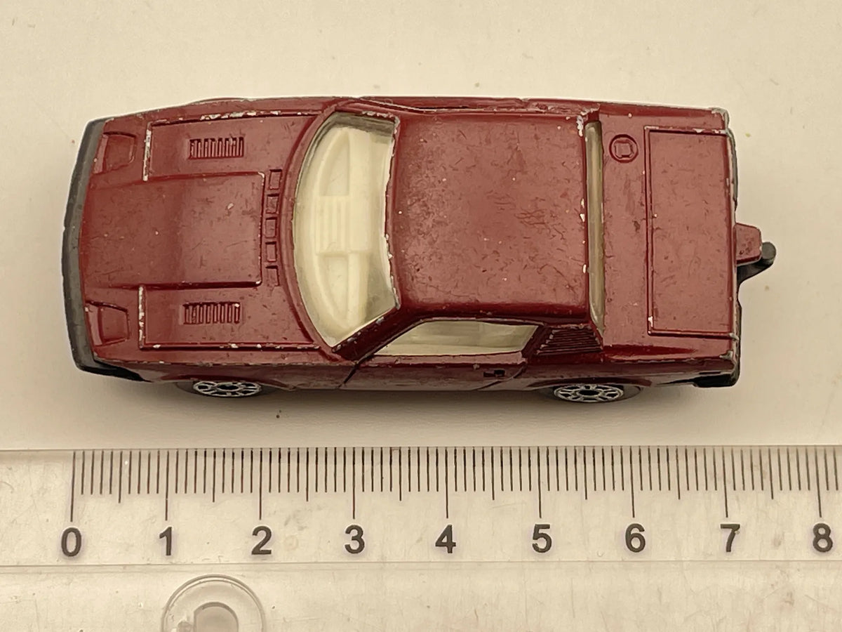 TRIUMPH TR7, Corgi, Made in Great Britain, Die cast, Bordowy, 1:64 – zdjęcie 6