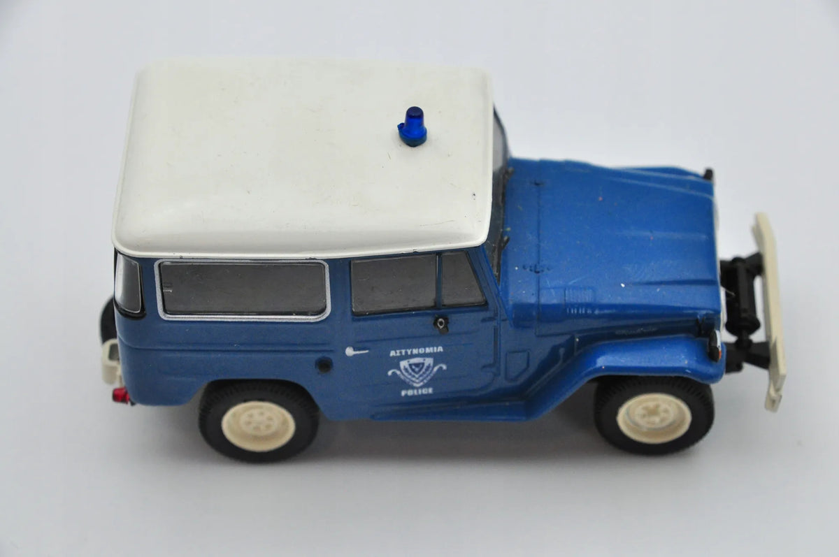 LAND CRUISER, Toyota, Resoraki, Die cast, Niebieski, 1:43 – zdjęcie 6