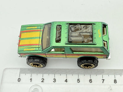 1983 CHEVY BLAZER 4X4, Hot Wheels 2015, Die cast 91983, Zielony, 1:64 – zdjęcie 6
