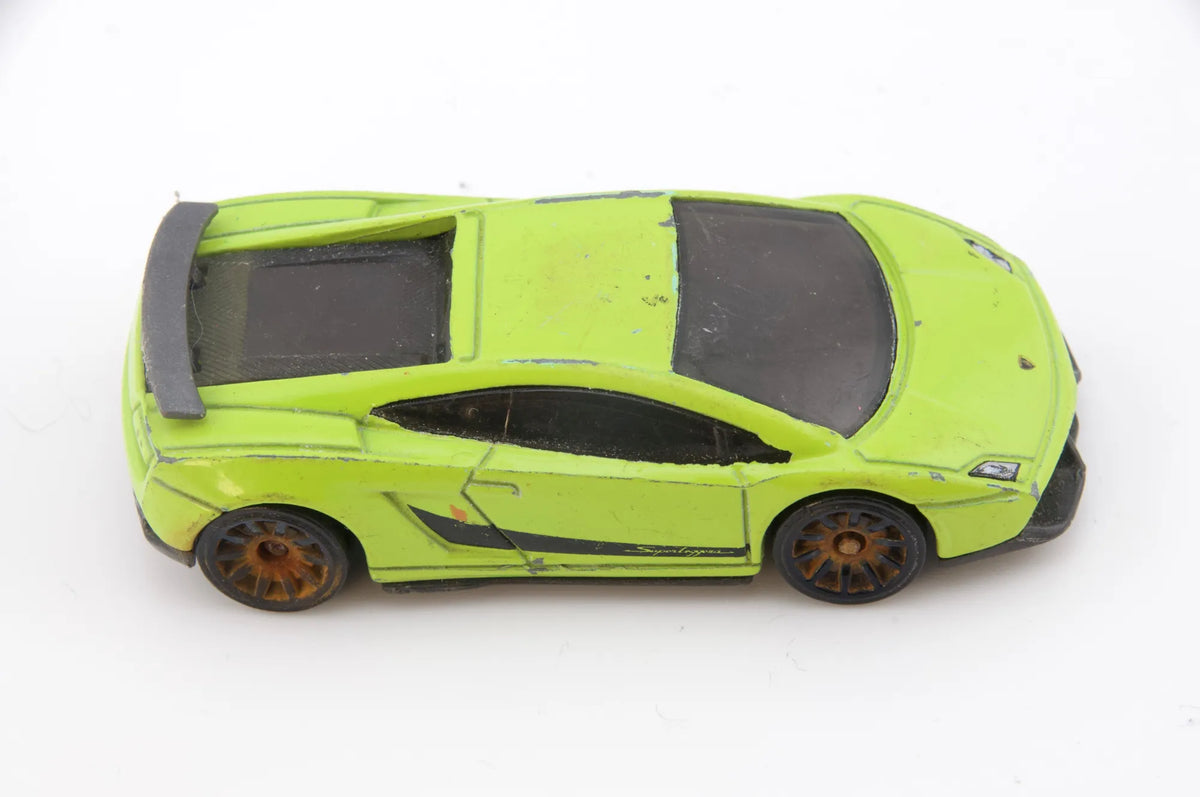Lamborghini Gallardo Lp 570-4 Superleggera Hot Wheels 2010 Zielony 1:64 – zdjęcie 6