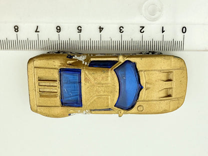 2005 FORD GT, Matchbox 2004, Die cast MB671, Złoty, 1:64, Resoraki – zdjęcie 6