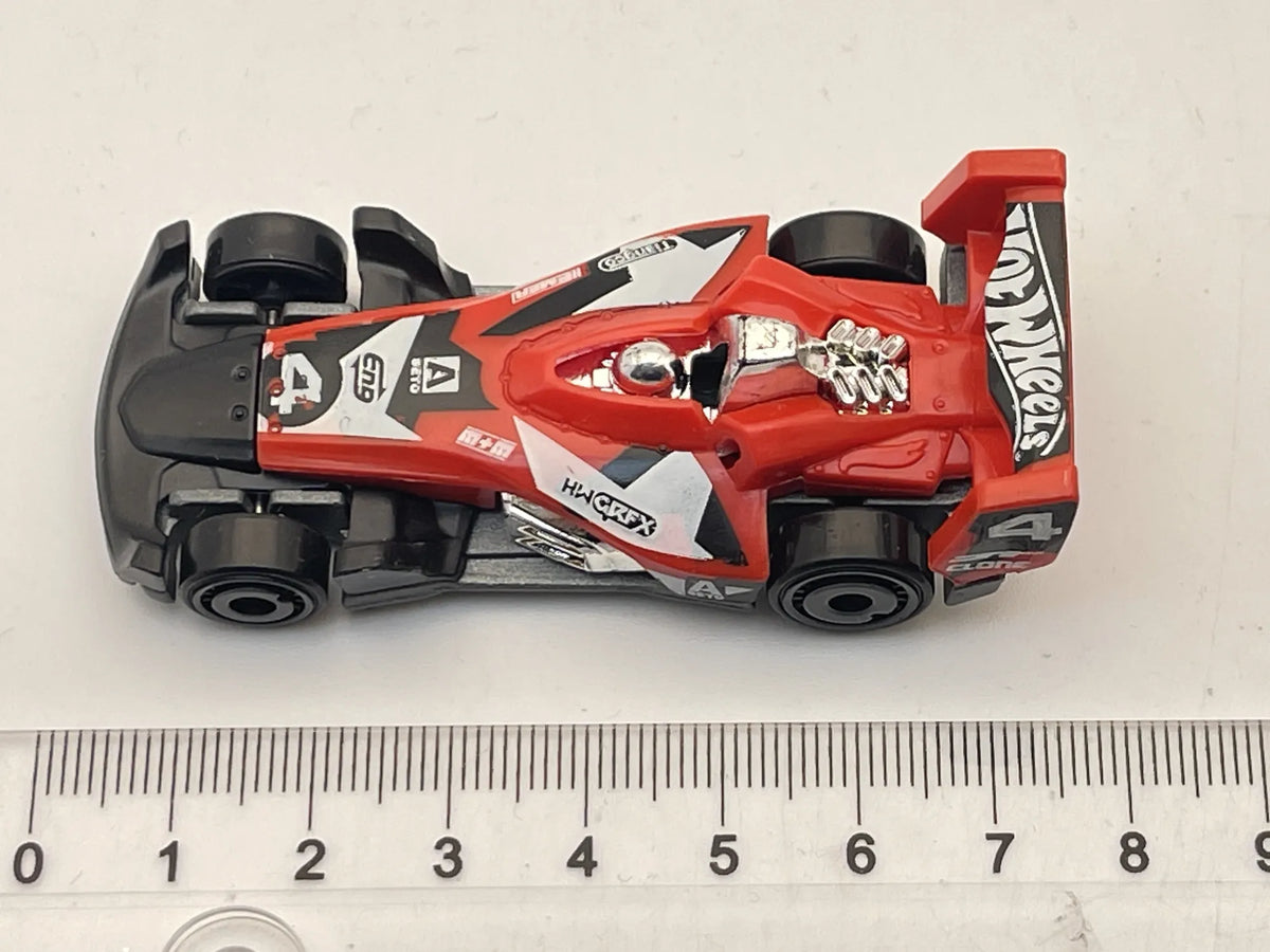 HW 4-TRAC, Hot Wheels 2022, Resoraki, Die cast HKG50, Czerwony, 1:64 – zdjęcie 6