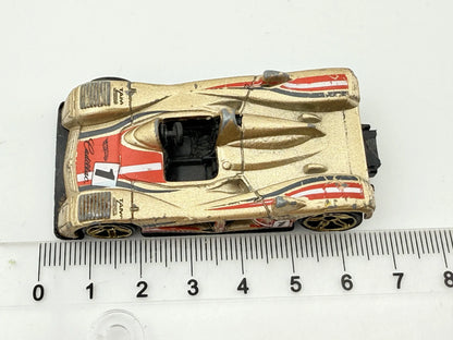 CADILLAC LMP, Hot Wheels 2000, Die cast GMT94, Złoty, 1:64, Resoraki – zdjęcie 6
