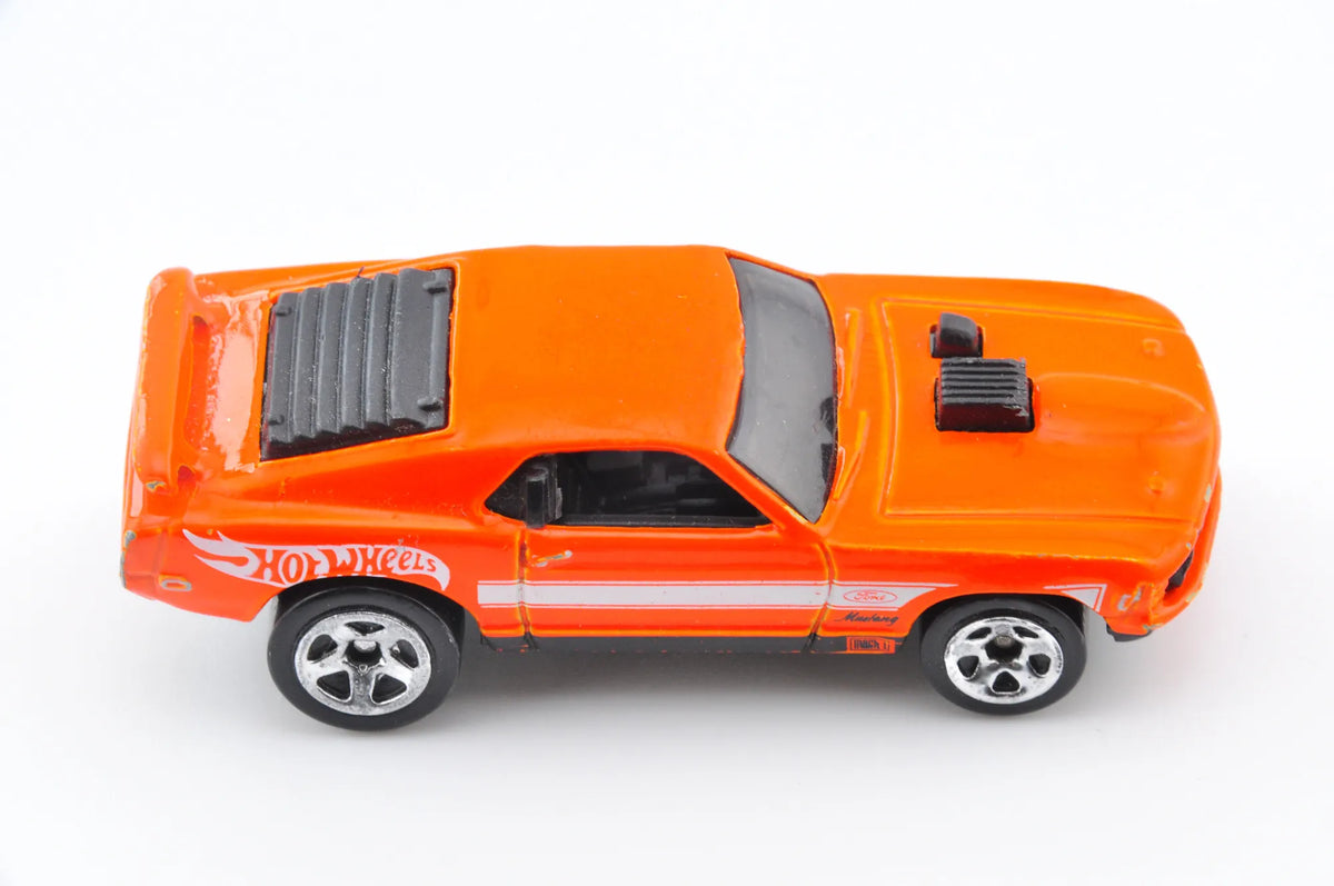 Ford Mustang Mach 1, Hot Wheels, die cast resoraki, 1:64 – zdjęcie 6