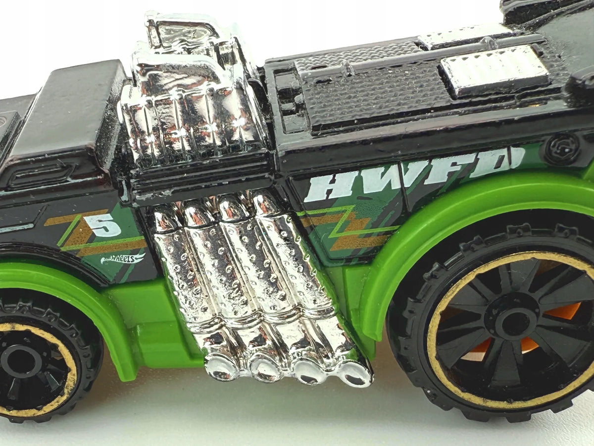 Backdrafter Hot Wheels 2014 Zielony 1:64 – zdjęcie 6