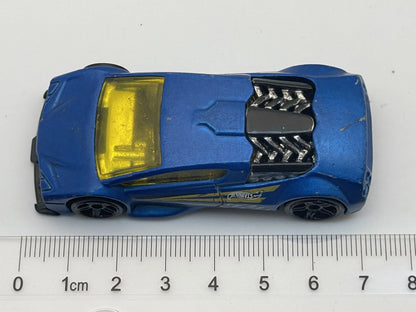 ZOTIC, Hot Wheels 2002, Die cast 56361, Niebieski, 1:64, Resoraki – zdjęcie 6