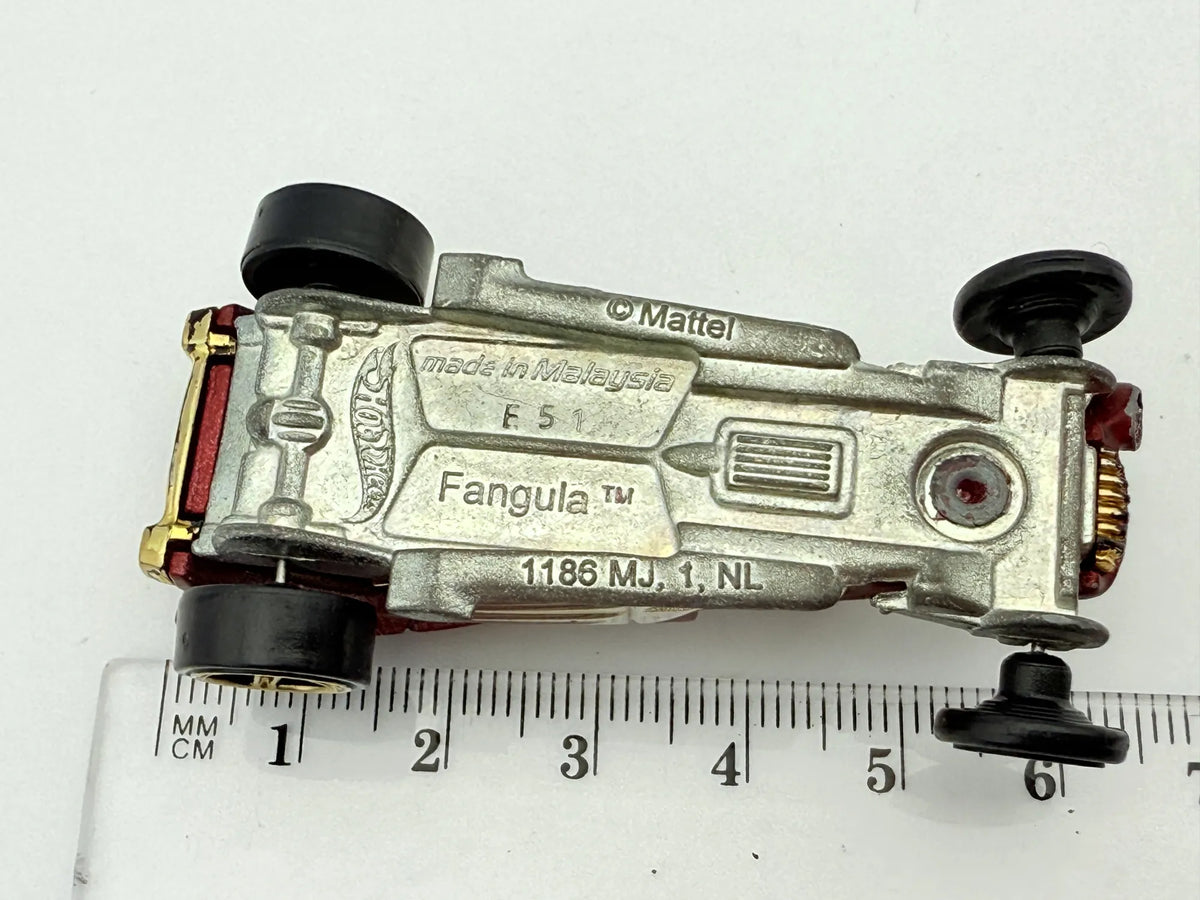 Fangula Hot Wheels Czerwony 1:64 – zdjęcie 6